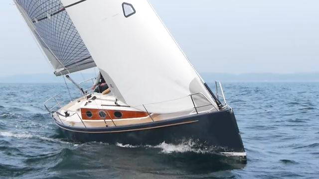 Vorschaubild zu Yacht Test – Schlank, schnell und trailerbar: Probeschlag mit der Clarc 33