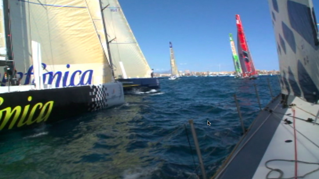 Vorschaubild zu Volvo Ocean Race 2008/2009 – Inport Race vor Alicante